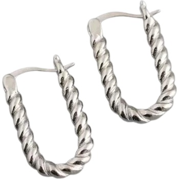 Silenti Jewelry Сребърни обеци "Уязвимост