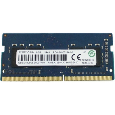 RAMAXEL SODIMM DDR4 8GB 2400MHz CL17 RMSA3260MB78HAF-2400