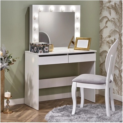 Halmar Hollywood HA0163 toaletný stolík 140 x 94 cm biela