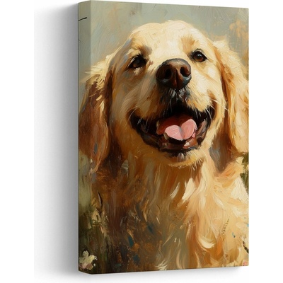 Obraz - Šťastný psík, jednodílný 20x30 cm – Hledejceny.cz