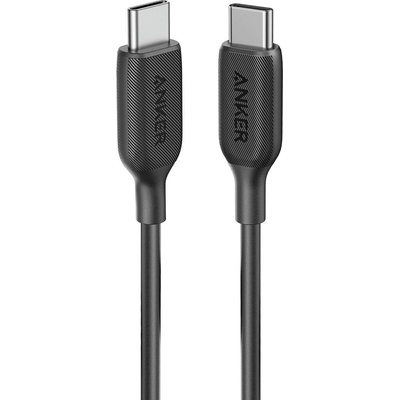 Anker PowerLine III 60W USB-C към USB-C кабел, 90cm (A8852011)