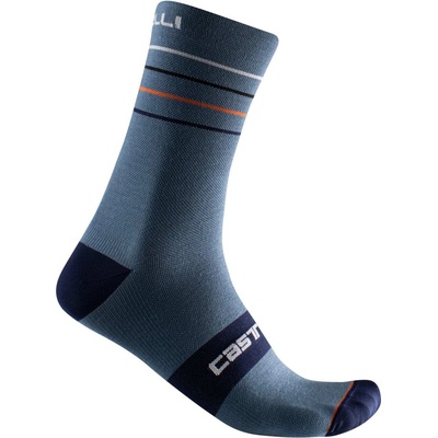 Castelli ENDURANCE 15 ponožky svetlá oceľová/šedá