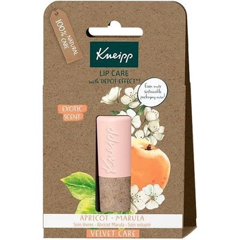 Kneipp Lip Care vyživující balzám na rty Apricot & Marula 4,7 g