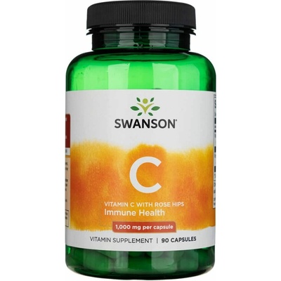 Swanson Vitamin C 1000 mg 90 kapslí