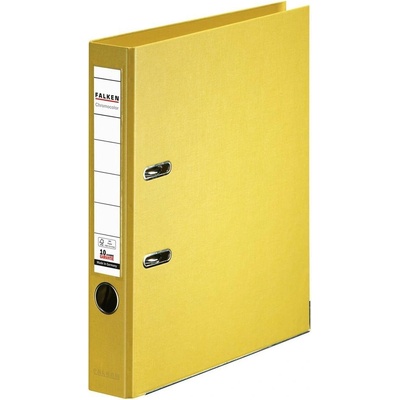 Falken Класьор Chromocolor, 5 cm, PP, жълт (1070120534)