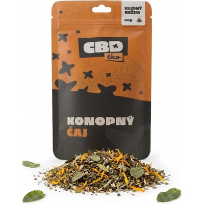 CBDCKO Konopný čaj Pohoda 50 g