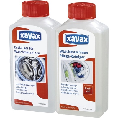 Xavax Комплект почистващ препарат за пералня и котлен камък Xavax, 2x 250 мл (110797)