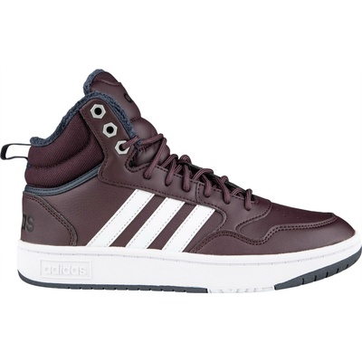 adidas Hoops 3.0 Mid WTR hnedé biele čierne