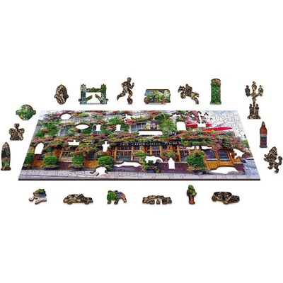 Wooden City - Puzzle London Pub 300 - 300 piese