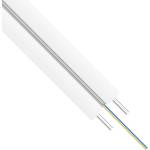 DeTech Оптичен кабел DeTech, FTTH, 2 cores, Indoor, 2000m, White - 18416 (DE-18416)