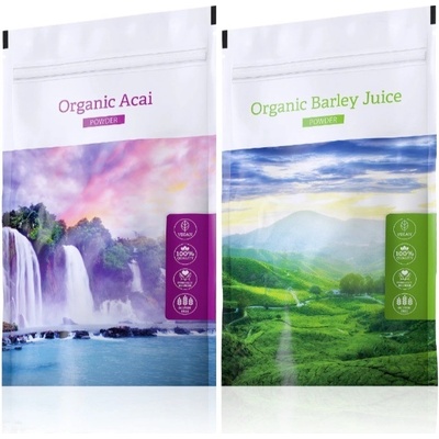 Energy Acai Pure powder 100 g + Organic Barley Juice powder 100 g
