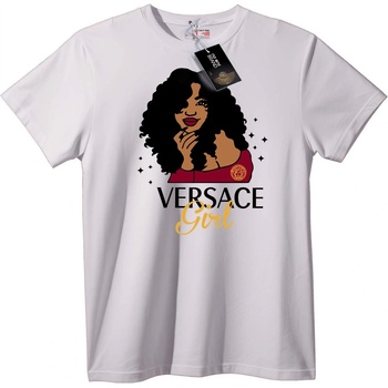 NOONEBRAND Тениска Versace Момиче - S, White