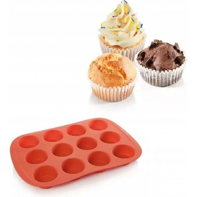 Tescoma Delícia SiliconPrime 629434 forma na 12 muffinů 39x27cm