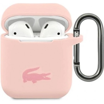 Силиконов калъф Lacoste Liquid Silicone Glossy Printing Logo за Apple AirPods, AirPods 2, LCA2SR, LCA2SN, LCA2SI