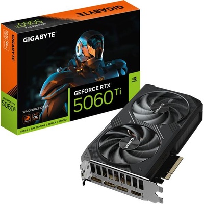 GIGABYTE GeForce RTX 5060 Ti WINDFORCE OC 8GB GDDR7 128bit (GV-N506TWF2OC-8GD)