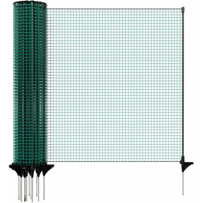 Univerzální zelená ohradníková síť, nevodivá FIX, délka 20 m, výška 80 cm
