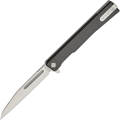 Ocaso Solstice Carbon Fiber + Satin / Wharncliffe 8WFS