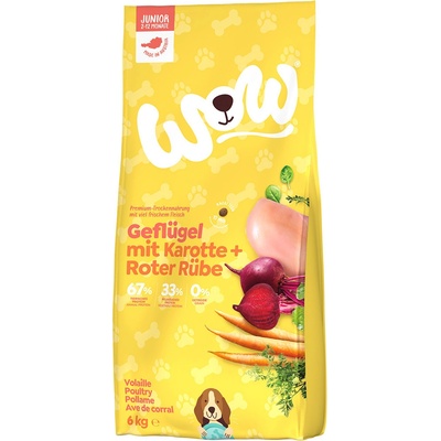 WOW Drůbeží Junior 6 kg