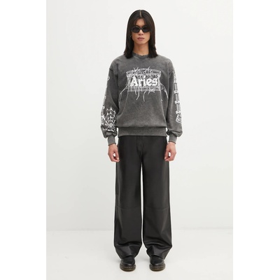 Aries Памучен суичър Aries Overlord (AR2003604)