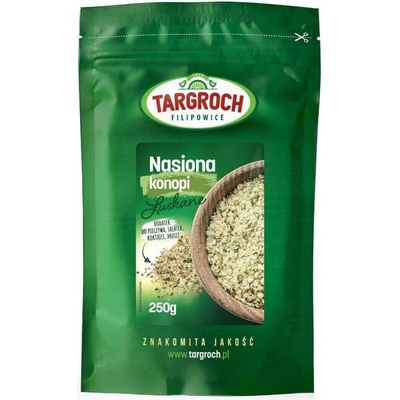 Lúpané konopné semená 250 g Targroch
