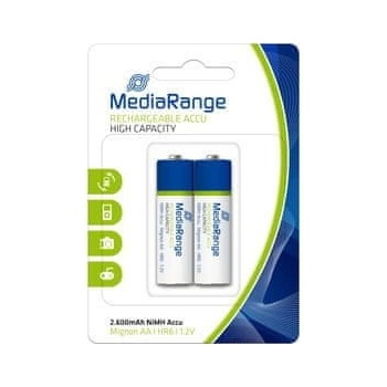 MediaRange High capacity AA 2ks MRBAT123