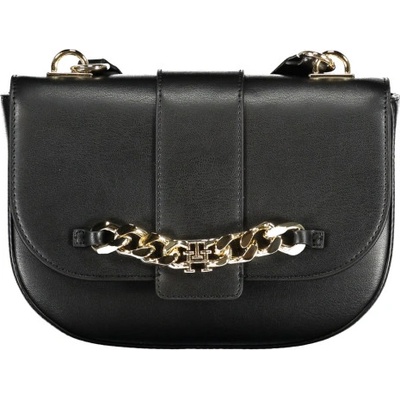 Tommy Hilfiger Дамска чанта tommy hilfiger, Цвят Черен (aw0aw15604_nebds)