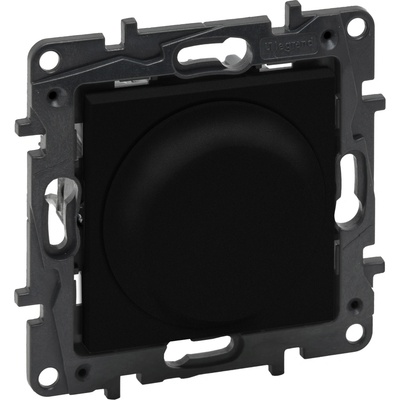 LEGRAND Stmívač NILOÉ 863552 otočný 300W černá 863552