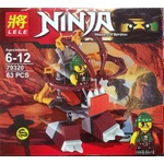 Конструктор 63 части Нинджа Ninja 79320