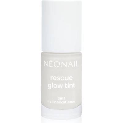 NEONAIL Rescue Glow Tint 3in1 Nail Conditioner подхранващ лак за нокти цвят Milky White 7.2ml