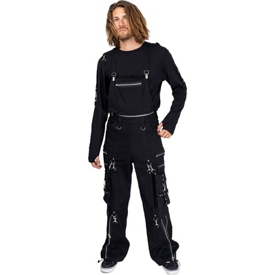 HEARTLESS мъжки панталони heartless - orcas dungarees - ЧЕРЕН - poi1250