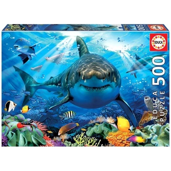 EDUCA Bílý žralok 500 dílků