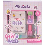 Aquarius Cosmetic Комплект детски гримове Martinelia - Supergirl, с тефтер