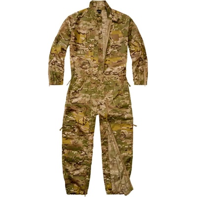 Brandit Гащеризон Brandit Flight long sleeve jumpsuit - Green (Tactical Camo)