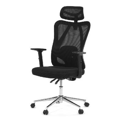 Autronic Kancelářská židle, houpací mechanismus, černá síťovina, KA-R216 BK