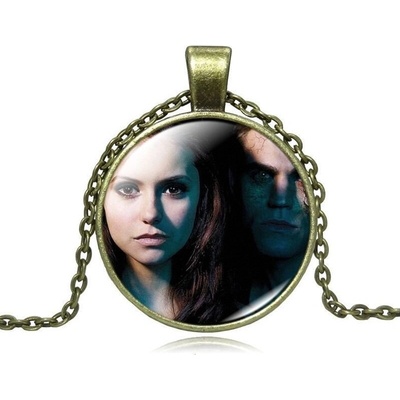 Origoska Řetízek the vampire diaries (upíří deníky) Elena a Stefan ES2 Bronzová