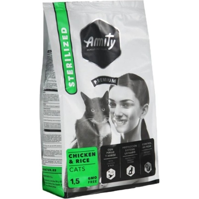 Amity CATS Premium STERILIZED Chicken and Rice 1,5 kg