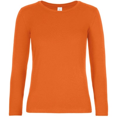 B&C Dámské tričko s dlouhým rukávem TW08T Urban Orange