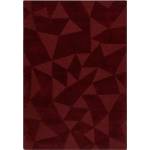 Flair Rugs Ръчно изработен вълнен килим в цвят бордо 160x230 cm Shard Red - Flair Rugs (503119376080)