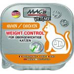 MAC's Mac’s VetCare Cat Weight Control Adult GRAIN FREE, пастет за пораснали котки, с наднормено тегло, БЕЗ ЗЪРНО, с пилешко месо, 85 гр - Германия - 581VE