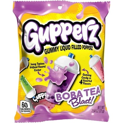 Gupperz želé s příchutí bubble tea s náplní 72 g