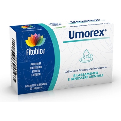 Fitobios Уморекс (формула за нервната система с пасифлора и 5HTP) 30 таблетки | Fitobios (701203 FITO)