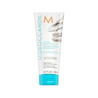 Moroccanoil Color Depositing Mask vyživujúca maska ​​s farebnými pigmentmi Platinum 200 ml