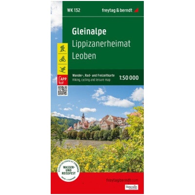 Gleinalpe - Lipizzanerheimat - Leoben - Voitsberg 1:50 000 / turistická mapa