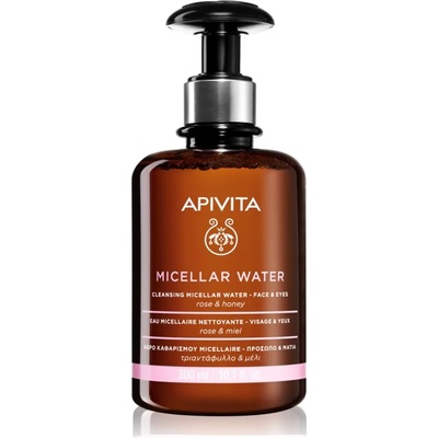 APIVITA Cleansing Rose & Honey мицеларна вода за лице и очи 300ml
