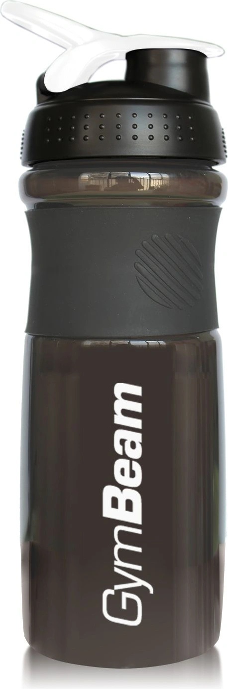 GymBeam Шейкър Sportmixer Black White 760 ml
