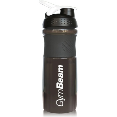 GymBeam Шейкър Sportmixer Black White 760 ml