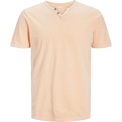 JACK & JONES Тениска 'Split' оранжево, размер XS