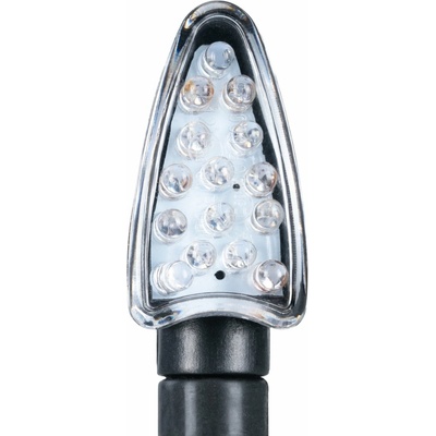 OXFORD blinkry LED (CE) ARROW - pár barva černá, montáž krátká (odpory v sadě)