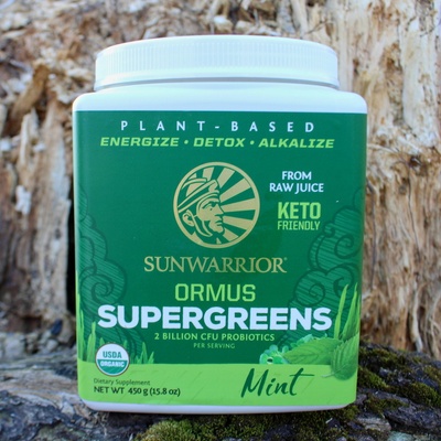 Sunwarrior Ormus Super Greens BIO mátový 450 g