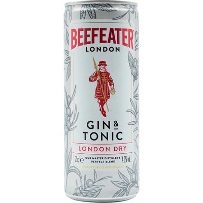 Beefeater Gin&Tonic 4,9% 0,25 l (holá láhev) – Zboží Dáma